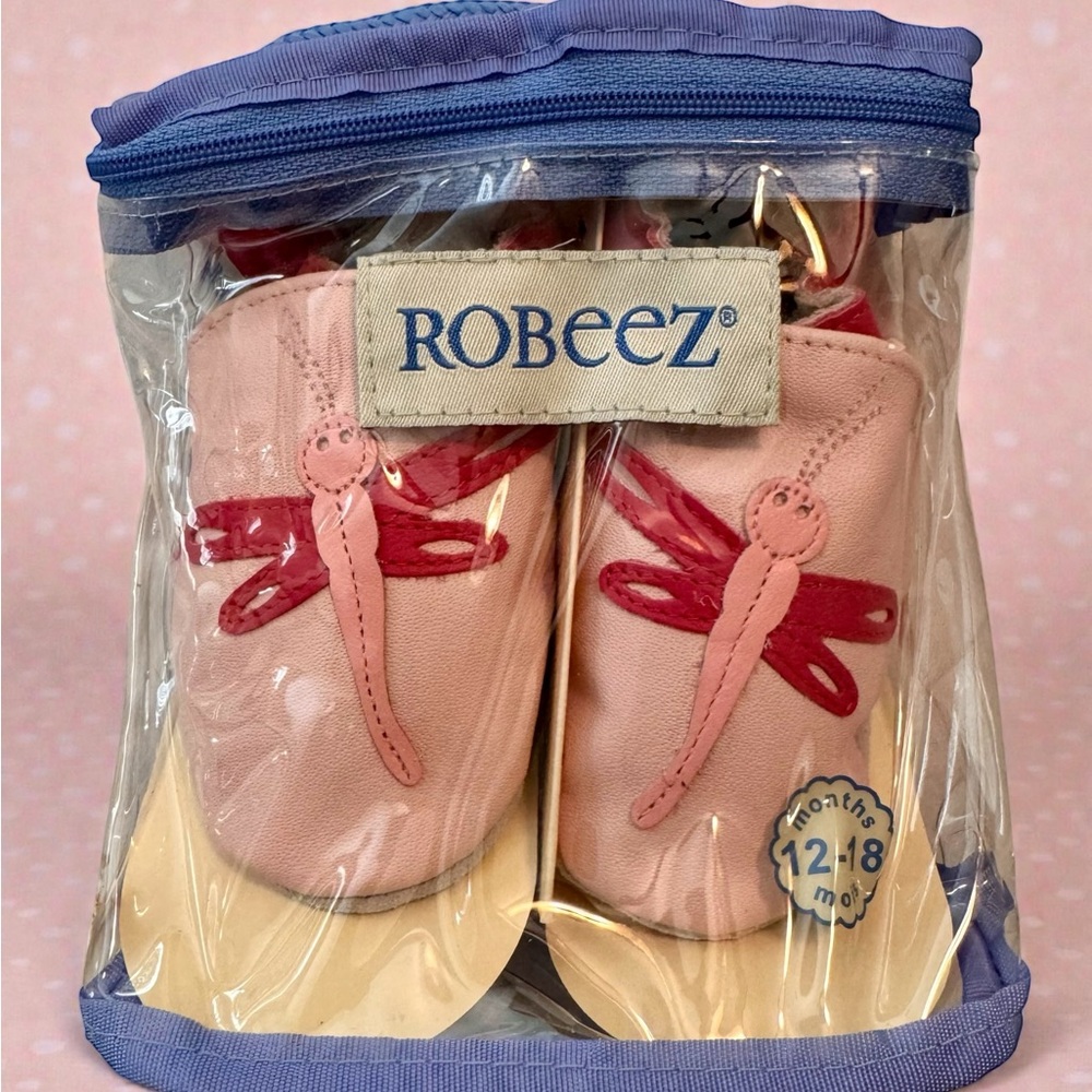 Robeez Infant 12-18 months Girls Dragonfly Shoes